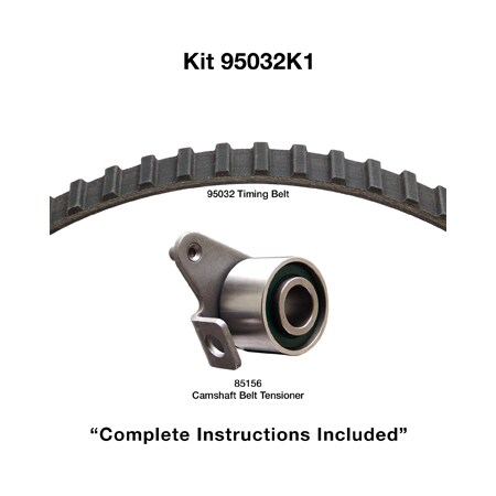 Dayco 82-93 Volvo 2.1/2.3L Timing Belt Kit, 95032K1 95032K1
